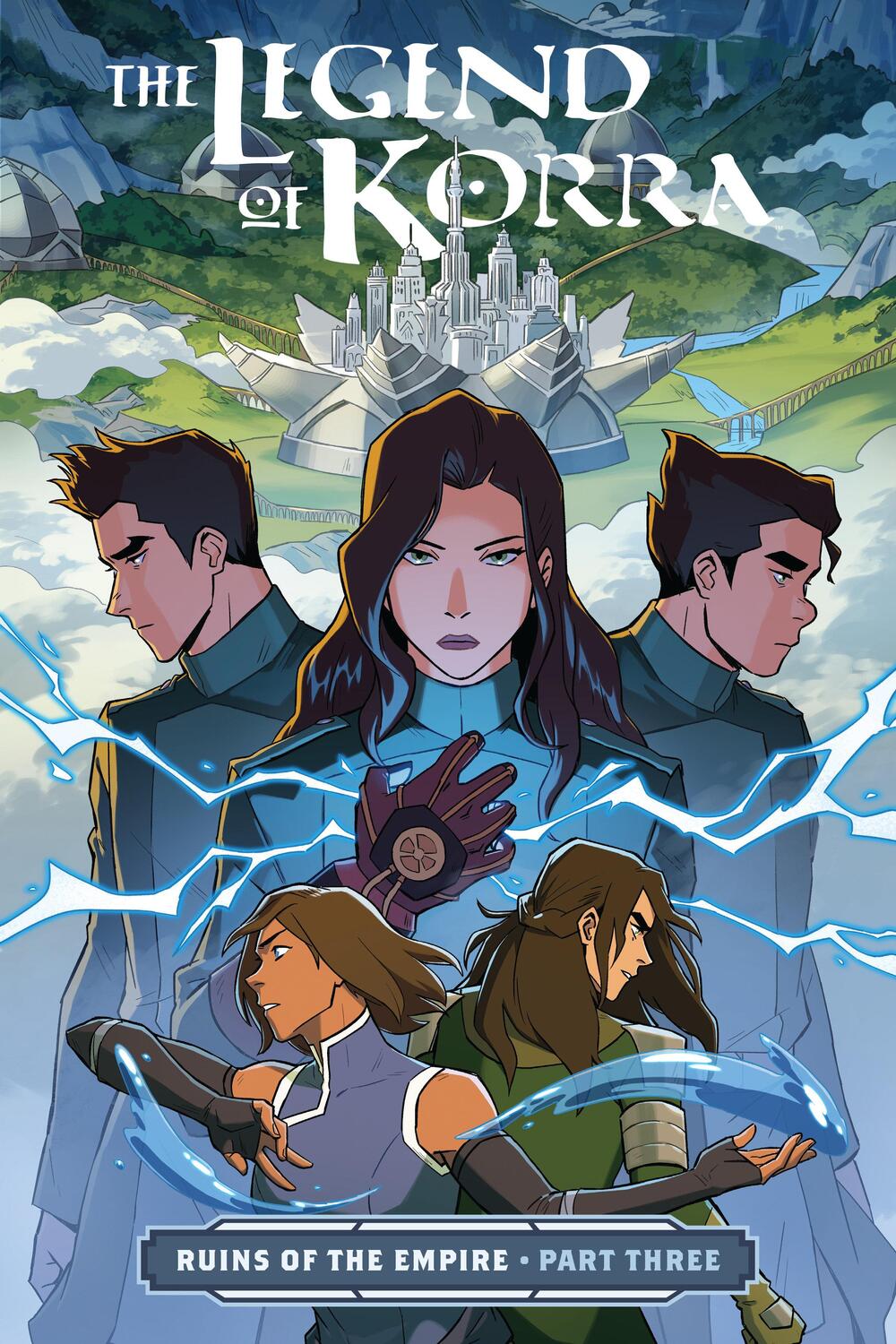 Cover: 9781506708966 | The Legend of Korra: Ruins of the Empire Part Three | DiMartino | Buch