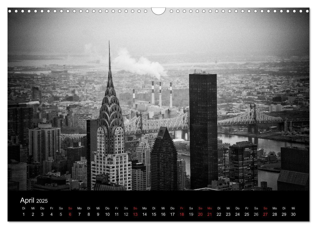 Bild: 9783435795604 | New York 2025 (Wandkalender 2025 DIN A3 quer), CALVENDO Monatskalender