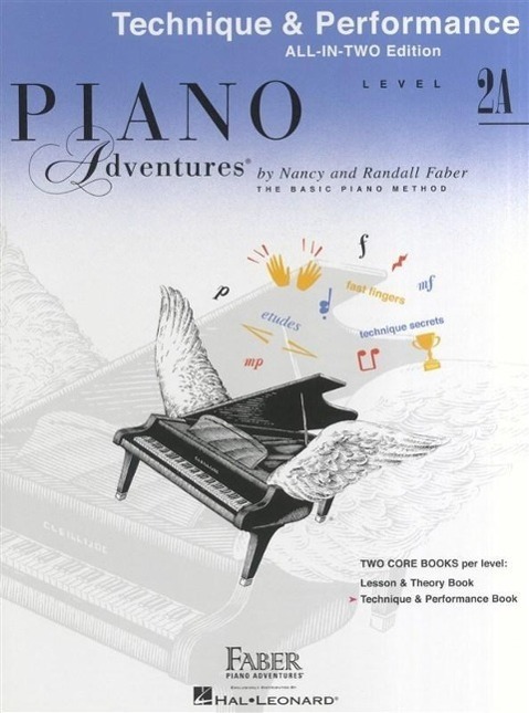 Cover: 9781616776541 | Piano Adventures All-In-Two Level 2A Tech. & Perf. | Buch | Englisch