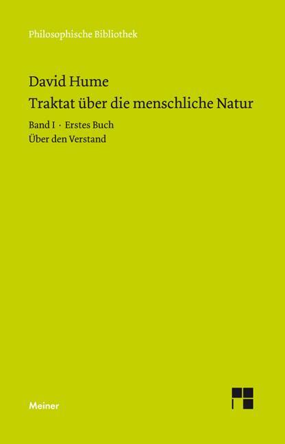 Cover: 9783787324354 | Ein Traktat über die menschliche Natur | David Hume | Taschenbuch