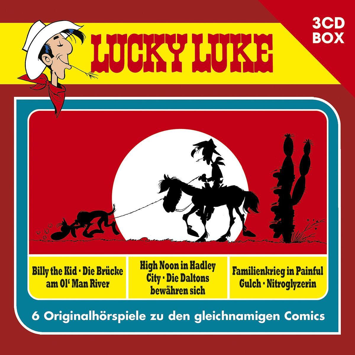Cover: 602577170713 | Lucky Luke - Hörspielbox Vol. 2 | Audio-CD | 3 Audio-CDs | Deutsch