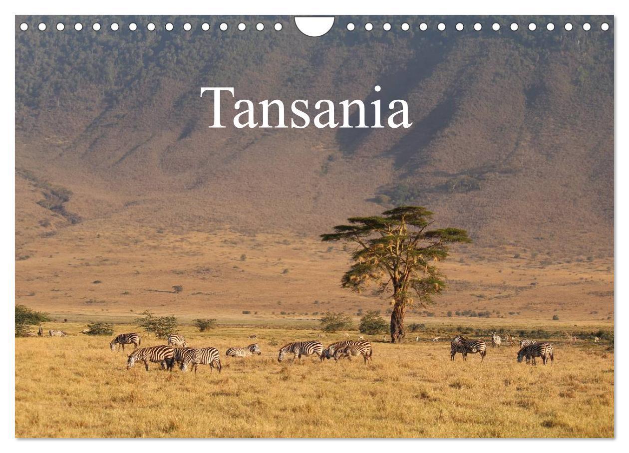 Cover: 9783383555220 | Tansania (Wandkalender 2024 DIN A4 quer), CALVENDO Monatskalender