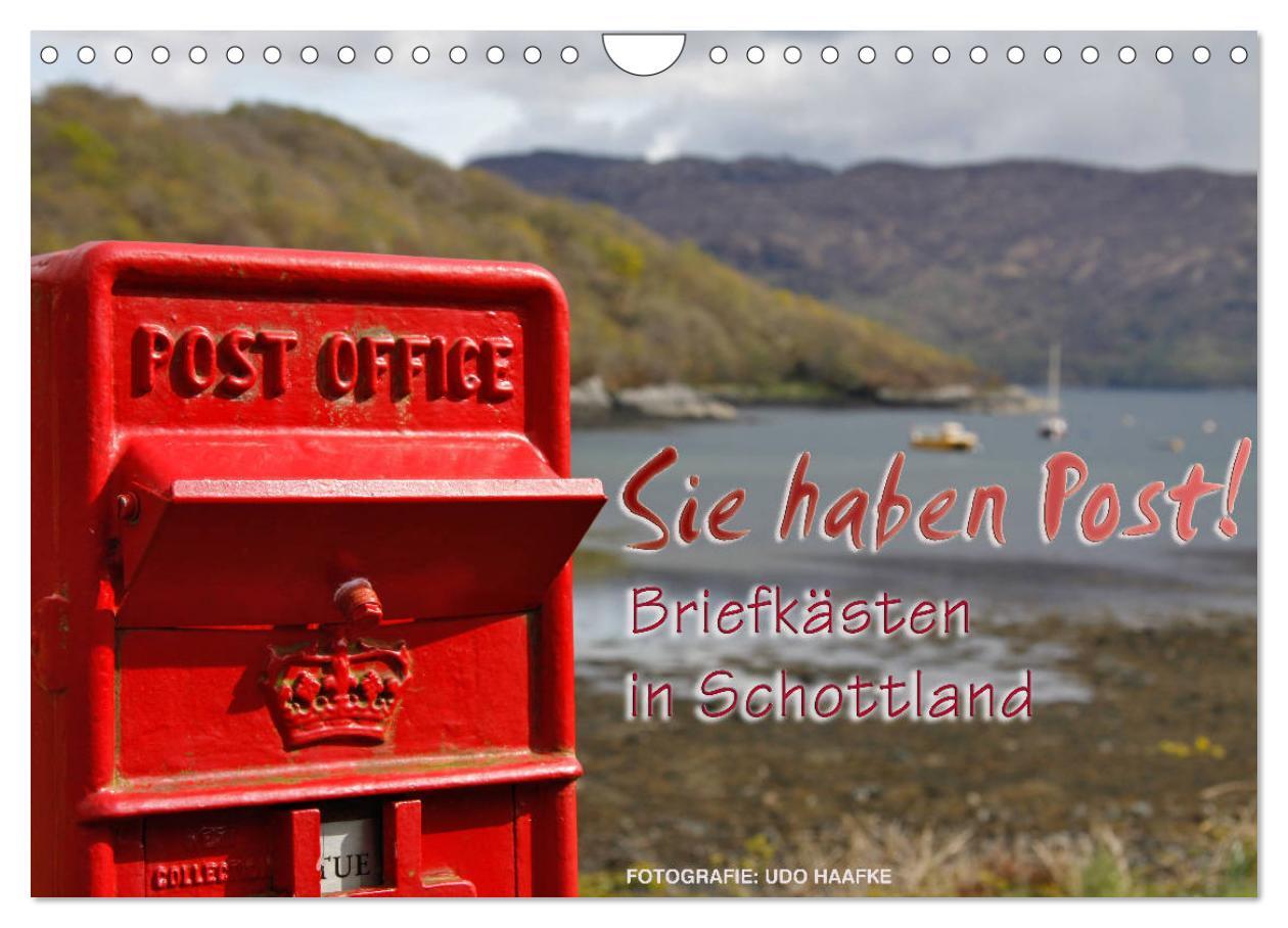 Cover: 9783435171170 | Sie haben Post - Briefkästen in Schottland (Wandkalender 2025 DIN...