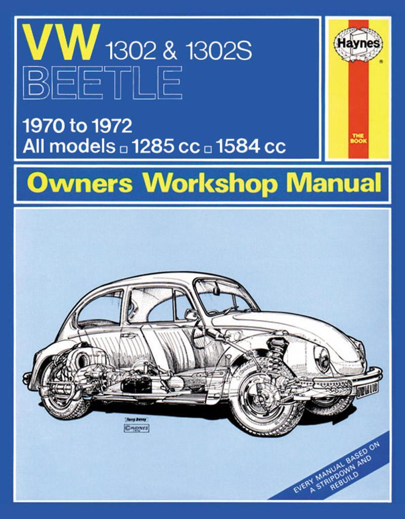 Cover: 9780857335807 | VW 1302 &amp; 1302S (70 - 72) Haynes Repair Manual | Haynes Publishing