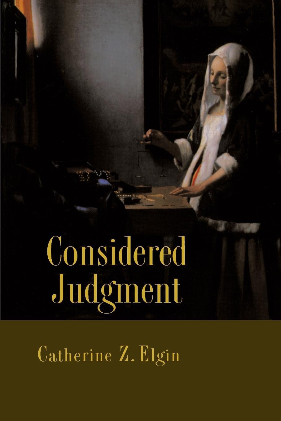 Cover: 9780691005232 | Considered Judgment | Catherine Z. Elgin | Taschenbuch | Paperback