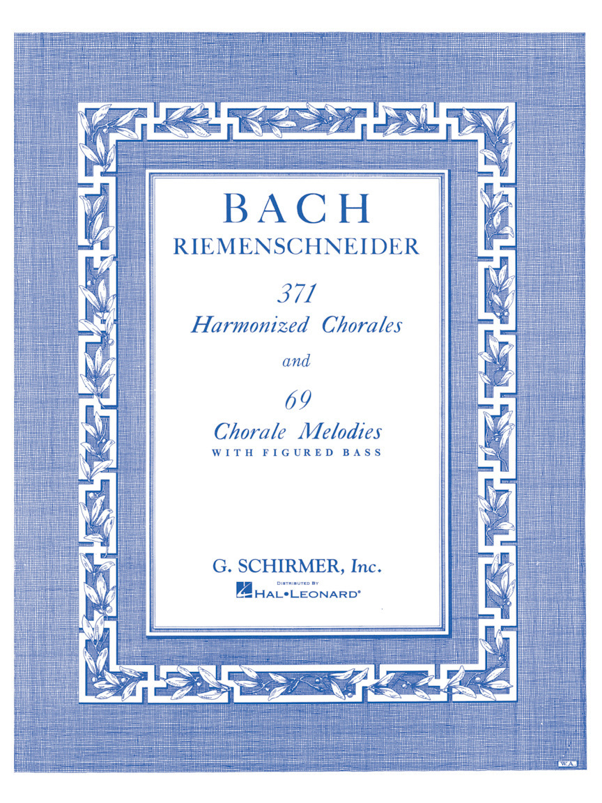 Cover: 73999276008 | 371 Harmonized Chorales And 69 Chorale Melodies | Bach | Piano Method