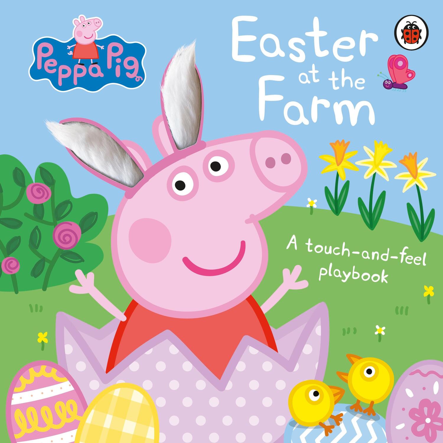 Cover: 9780241659380 | Peppa Pig: Easter at the Farm | A Touch-and-Feel Playbook | Buch