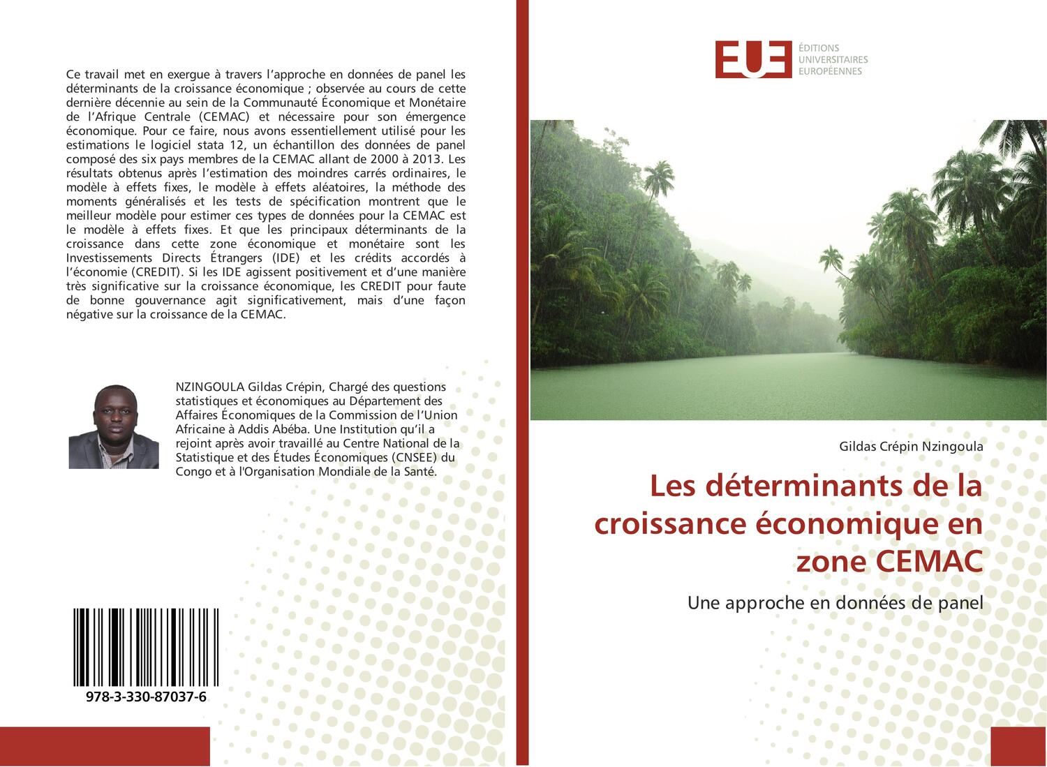 Cover: 9783330870376 | Les déterminants de la croissance économique en zone CEMAC | Nzingoula