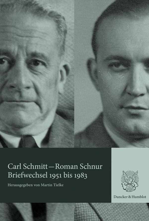 Cover: 9783428189335 | Briefwechsel 1951 bis 1983 | Roman Schnur | Buch | 802 S. | Deutsch