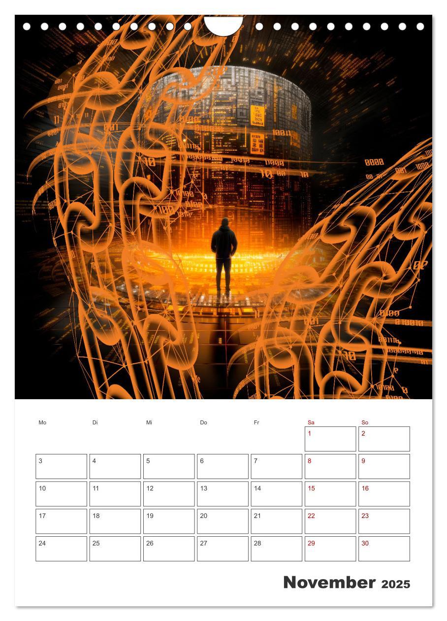 Bild: 9783435847754 | KRYPTO Cooler Terminplaner (Wandkalender 2025 DIN A4 hoch),...