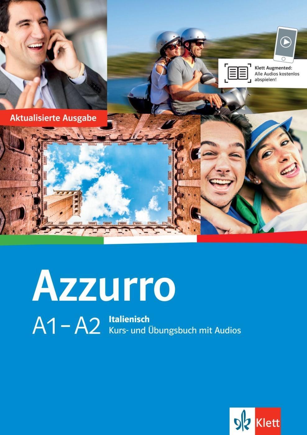 Cover: 9783125255210 | Azzurro A1-A2. Neubearbeitung. Kurs- und Übungsbuch mit Audio-CD