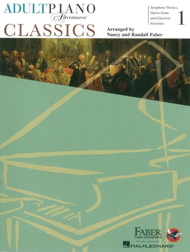 Cover: 9781616771867 | Adult Piano Adventures - Classics, Book 1: Symphony Themes, Opera...