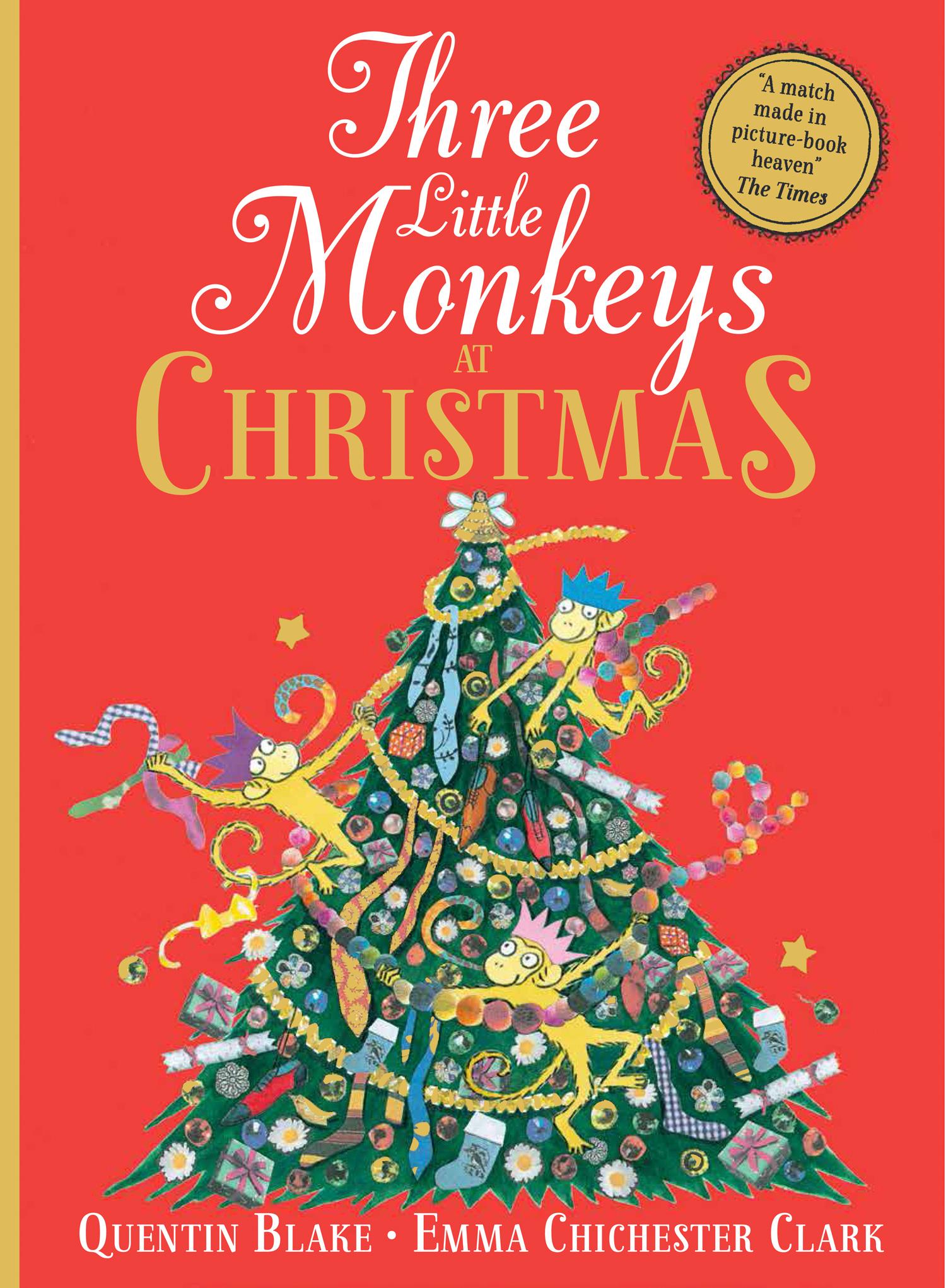 Cover: 9780008357924 | Three Little Monkeys at Christmas | Quentin Blake | Buch | Gebunden