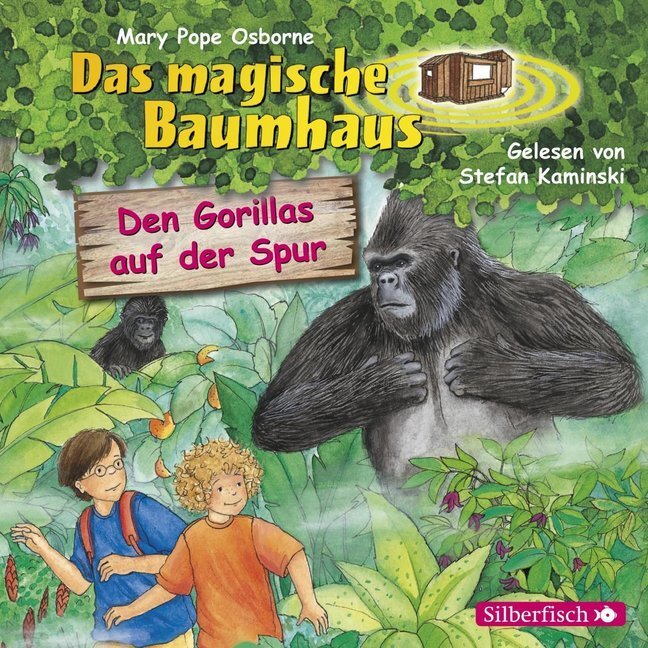 Cover: 9783867423533 | Den Gorillas auf der Spur (Das magische Baumhaus 24), 1 Audio-CD | CD