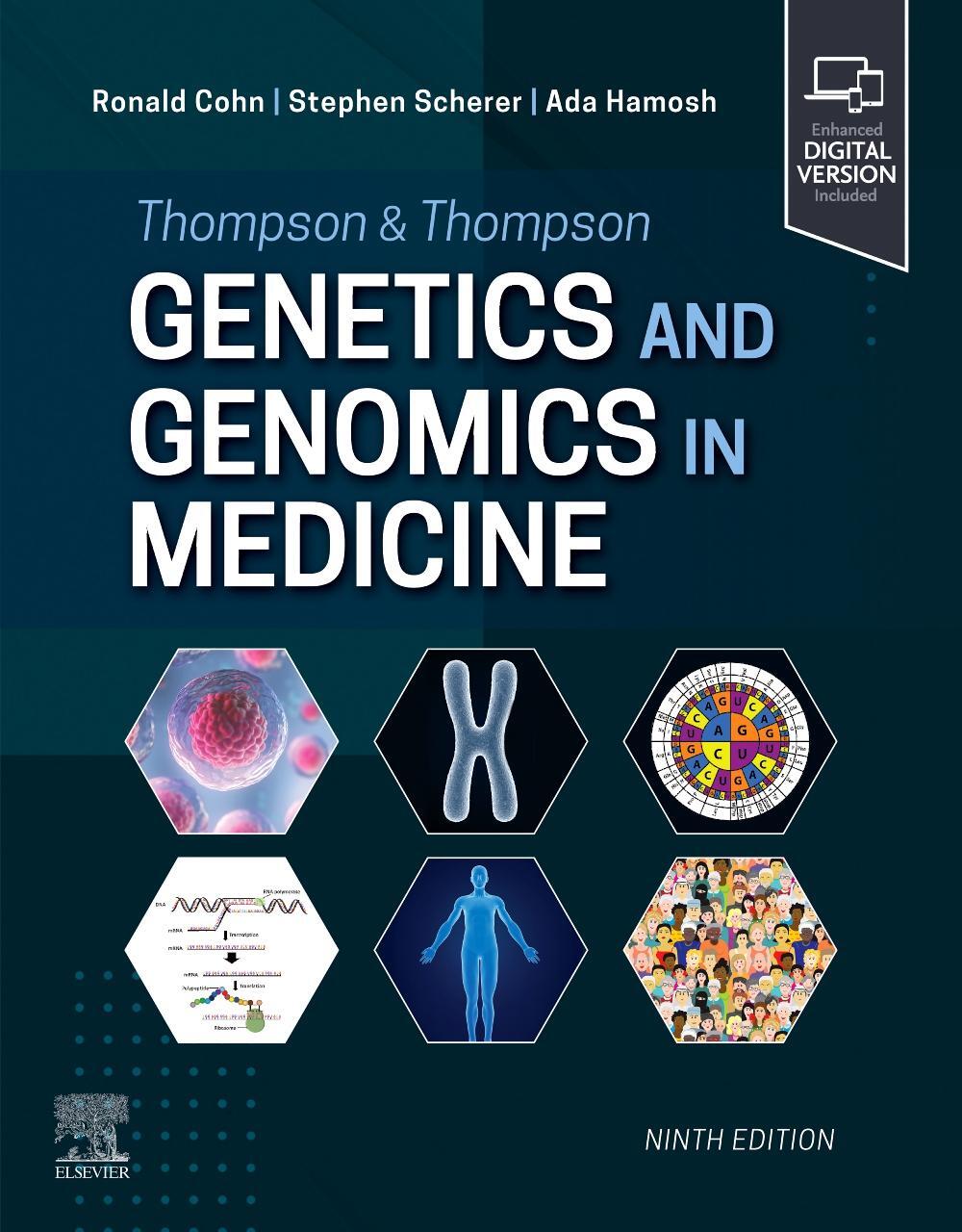 Cover: 9780323547628 | Thompson &amp; Thompson Genetics and Genomics in Medicine | Cohn (u. a.)