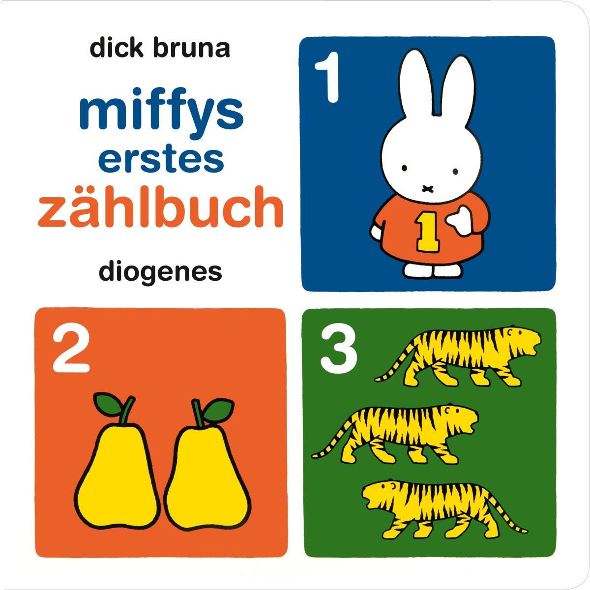 Cover: 9783257012255 | Miffys erstes Zählbuch | Deutsch-Englisch | Dick Bruna | Buch | 30 S.