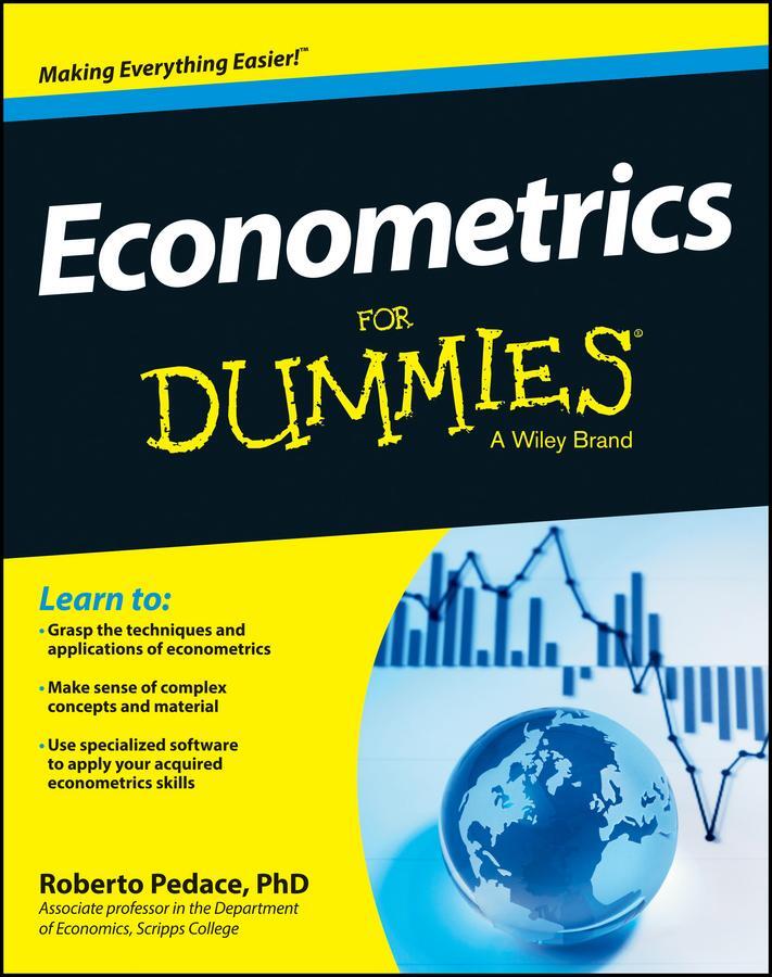Cover: 9781118533840 | Econometrics for Dummies | Roberto Pedace | Taschenbuch | 368 S.