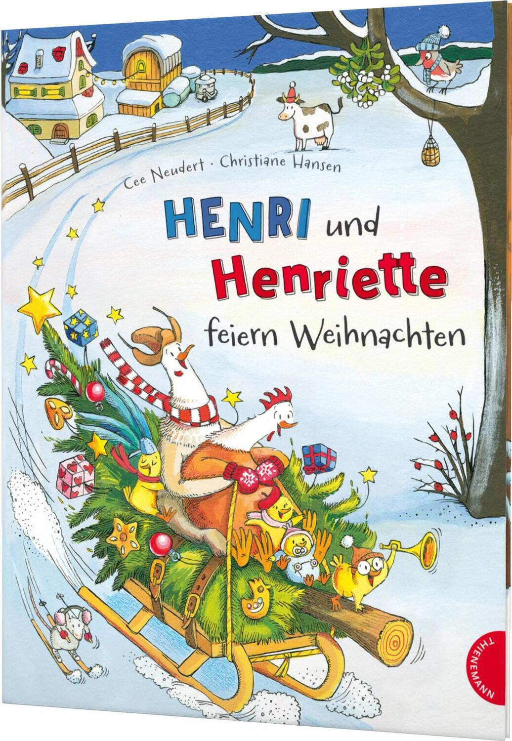Cover: 9783522459136 | Henri und Henriette: Henri und Henriette feiern Weihnachten | Neudert