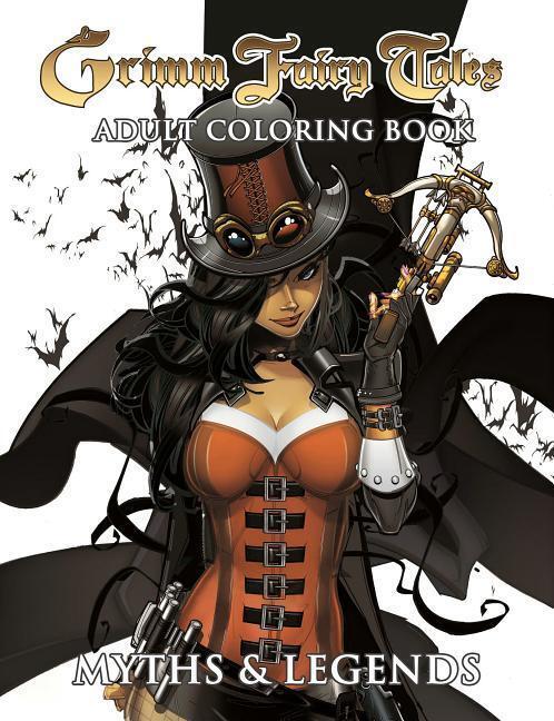 Cover: 9781942275602 | Grimm Fairy Tales Adult Coloring Book Myths &amp; Legends | Zenescope