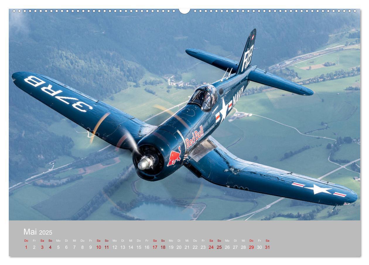 Bild: 9783435146680 | Fliegende Legenden - Warbirds (Wandkalender 2025 DIN A2 quer),...