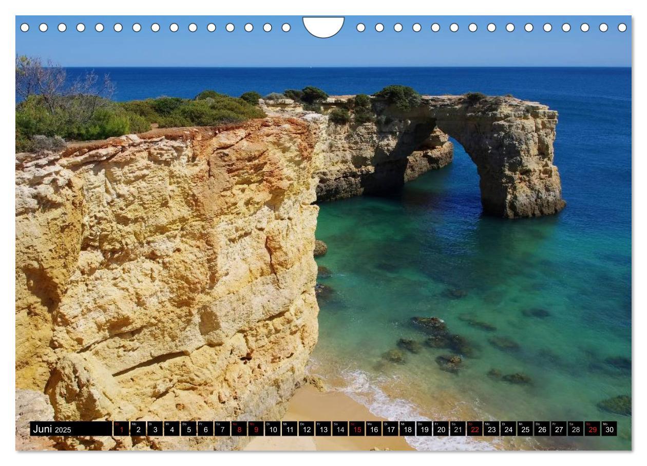 Bild: 9783435749317 | Algarve (Wandkalender 2025 DIN A4 quer), CALVENDO Monatskalender