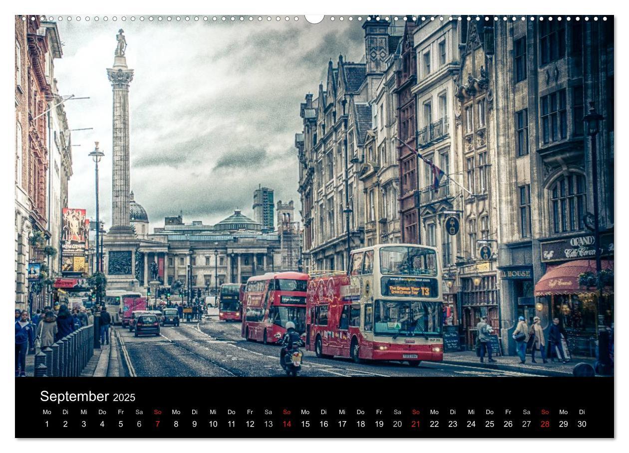 Bild: 9783435479191 | London an der Themse (hochwertiger Premium Wandkalender 2025 DIN A2...