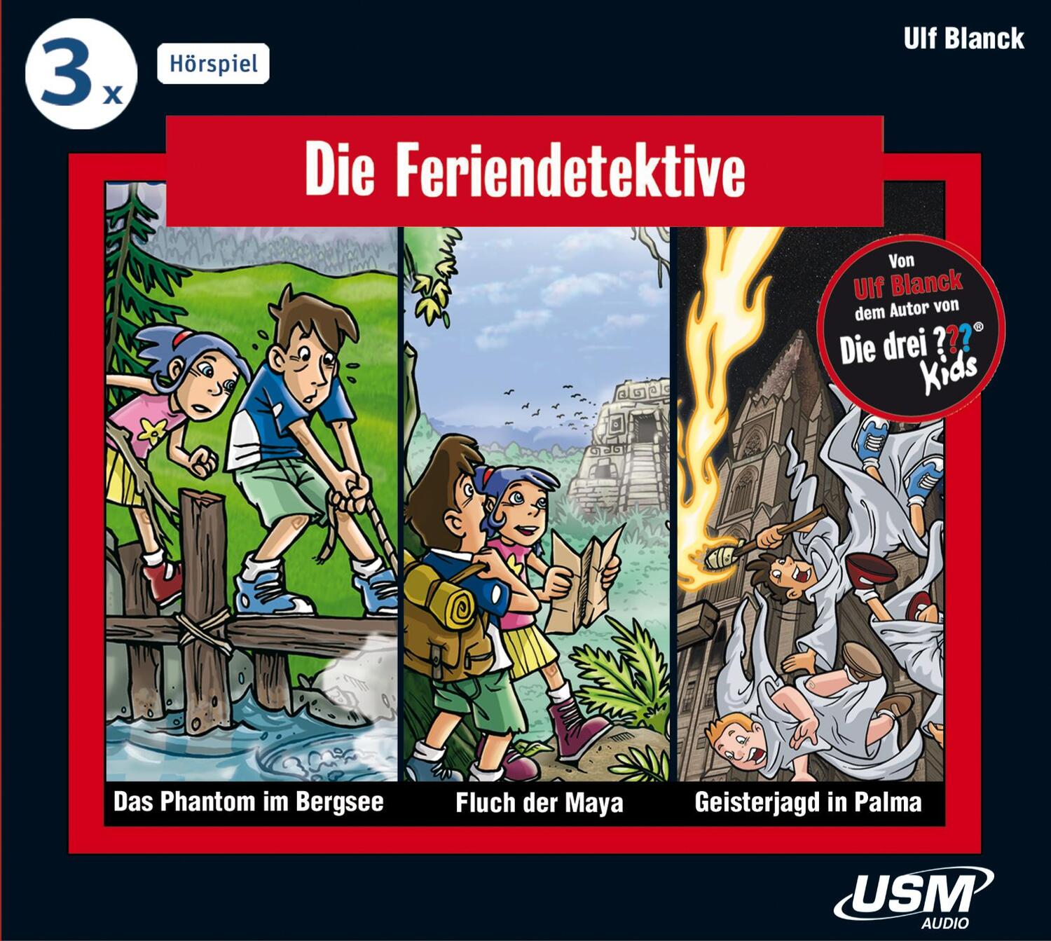 Cover: 9783803239112 | Die Feriendetektive Hörbox Folgen 1-3 | Ulf Blanck | Audio-CD | 2013