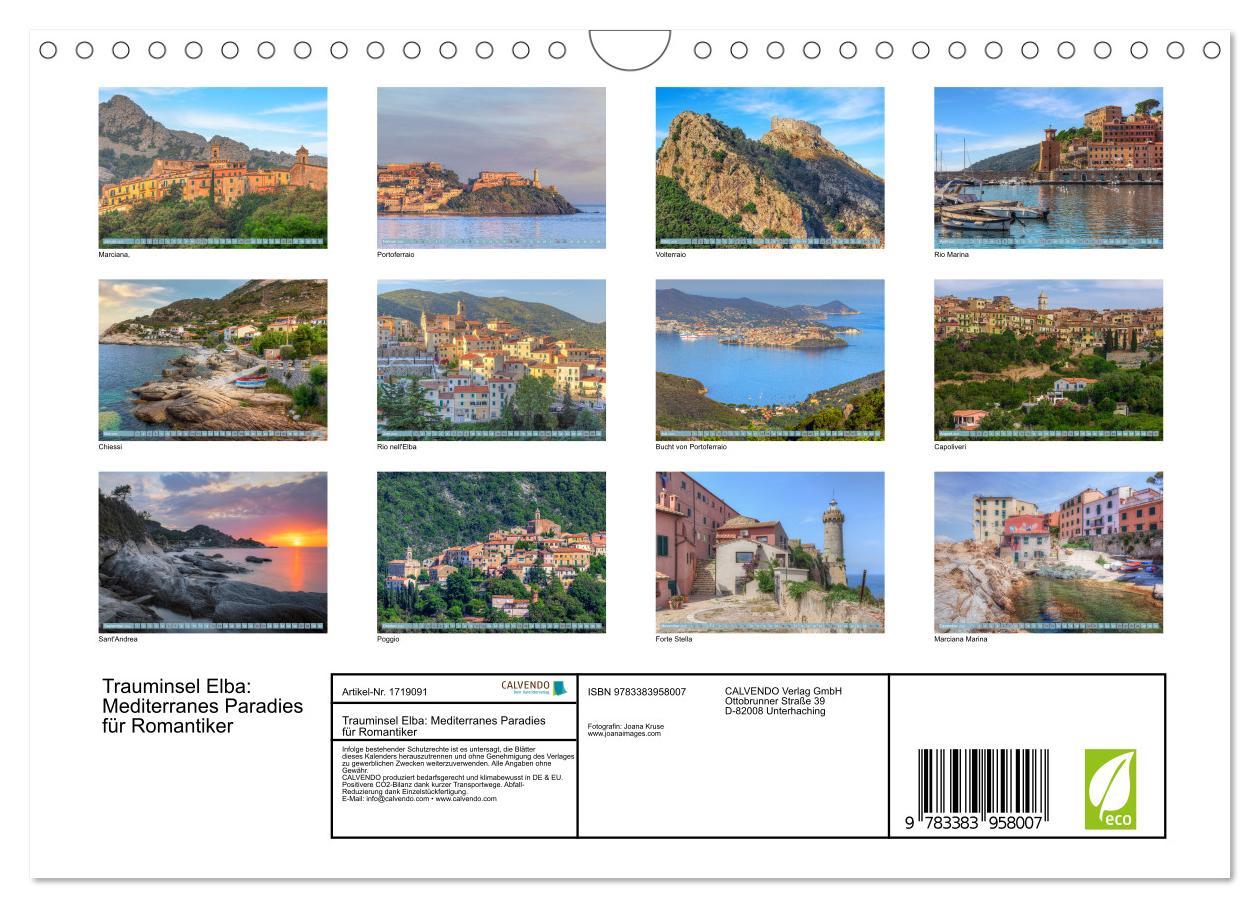 Bild: 9783383958007 | Trauminsel Elba: Mediterranes Paradies für Romantiker (Wandkalender...