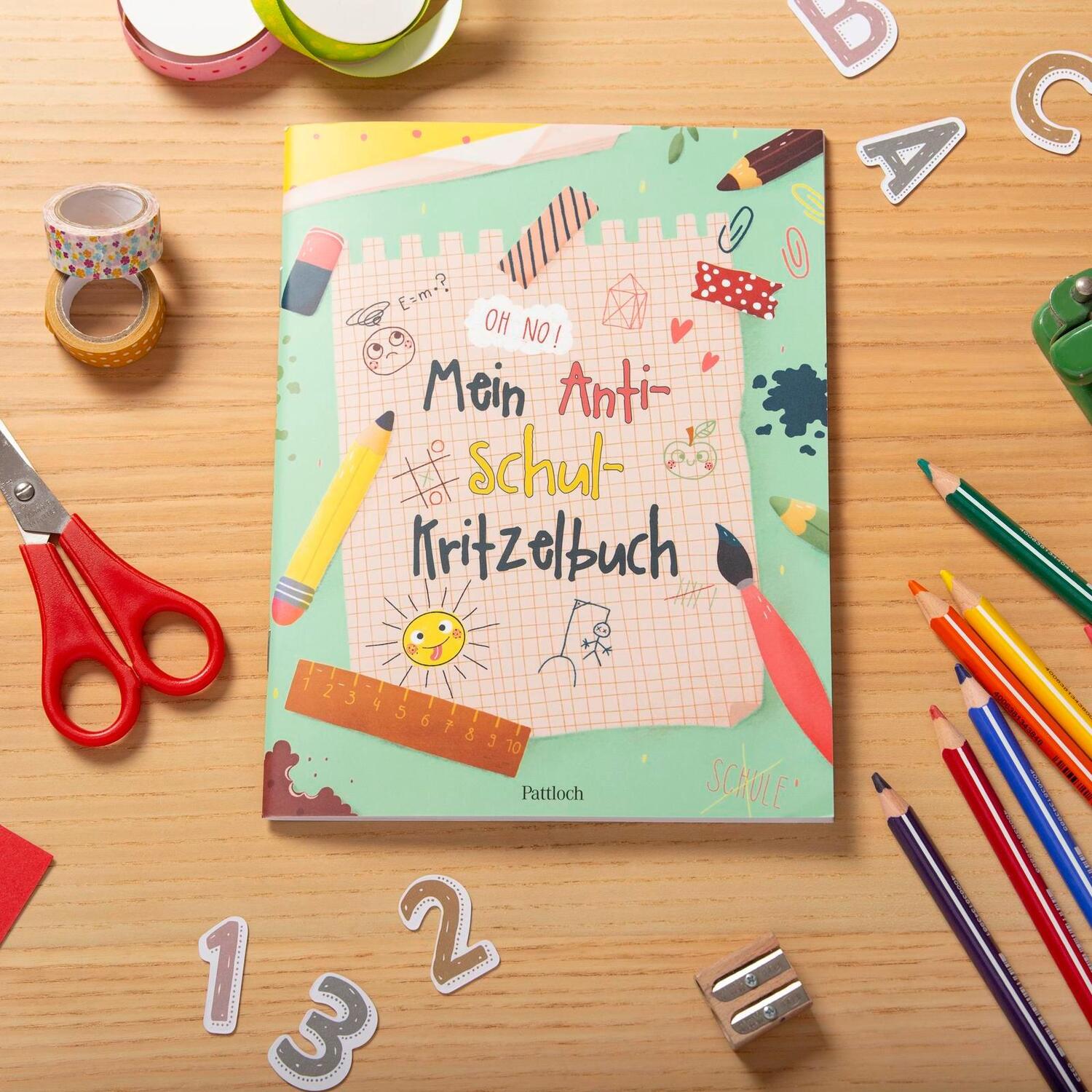 Bild: 9783629008961 | Mein Anti-Schul-Kritzelbuch | Anika Gehrmann | Taschenbuch | 48 S.