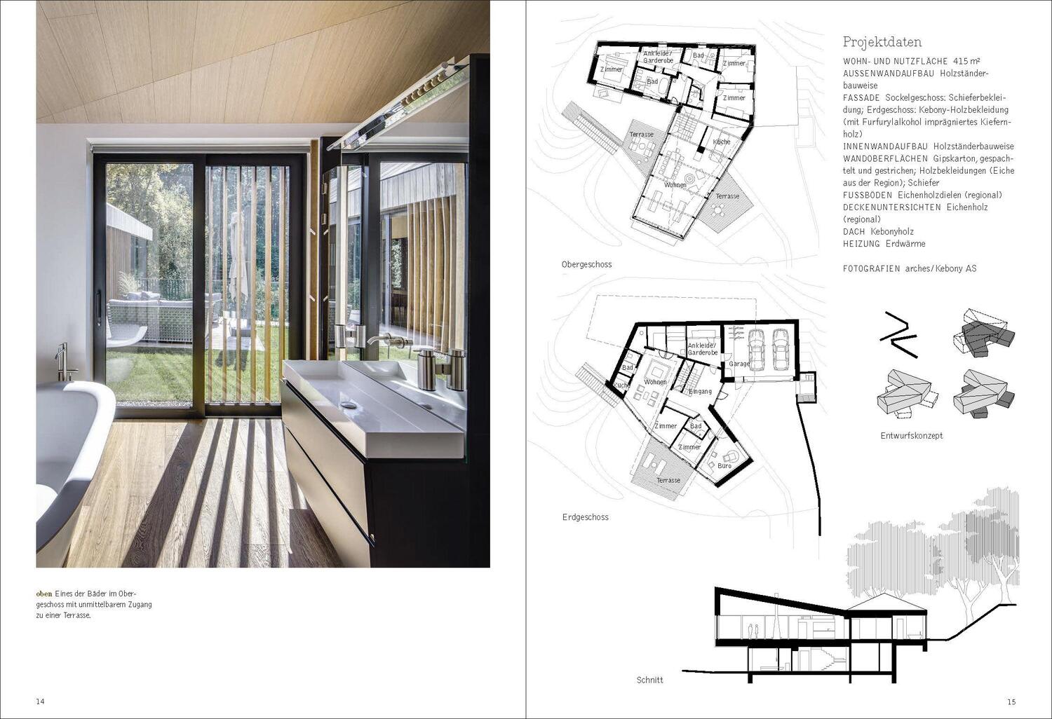 Bild: 9783791385488 | Häuser aus Holz | Natürlich und zeitlos bauen | Johannes Kottjé | Buch