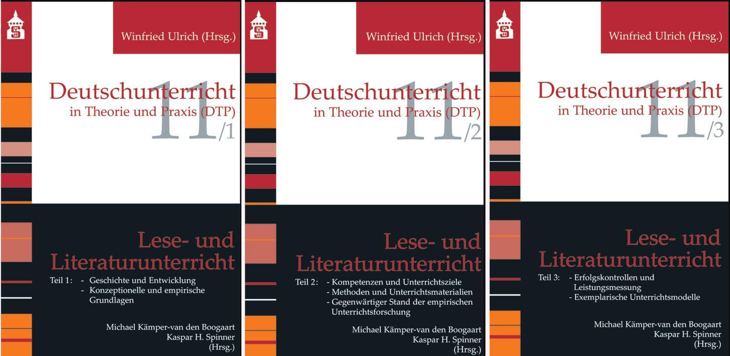 Cover: 9783834019509 | Lese- und Literaturunterricht | Teil 1 - 3 komplett | Boogart (u. a.)