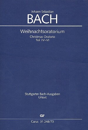 Cover: 9790007079451 | Weihnachtsoratorium (Klavierauszug deutsch/englisch) | Bach | Buch