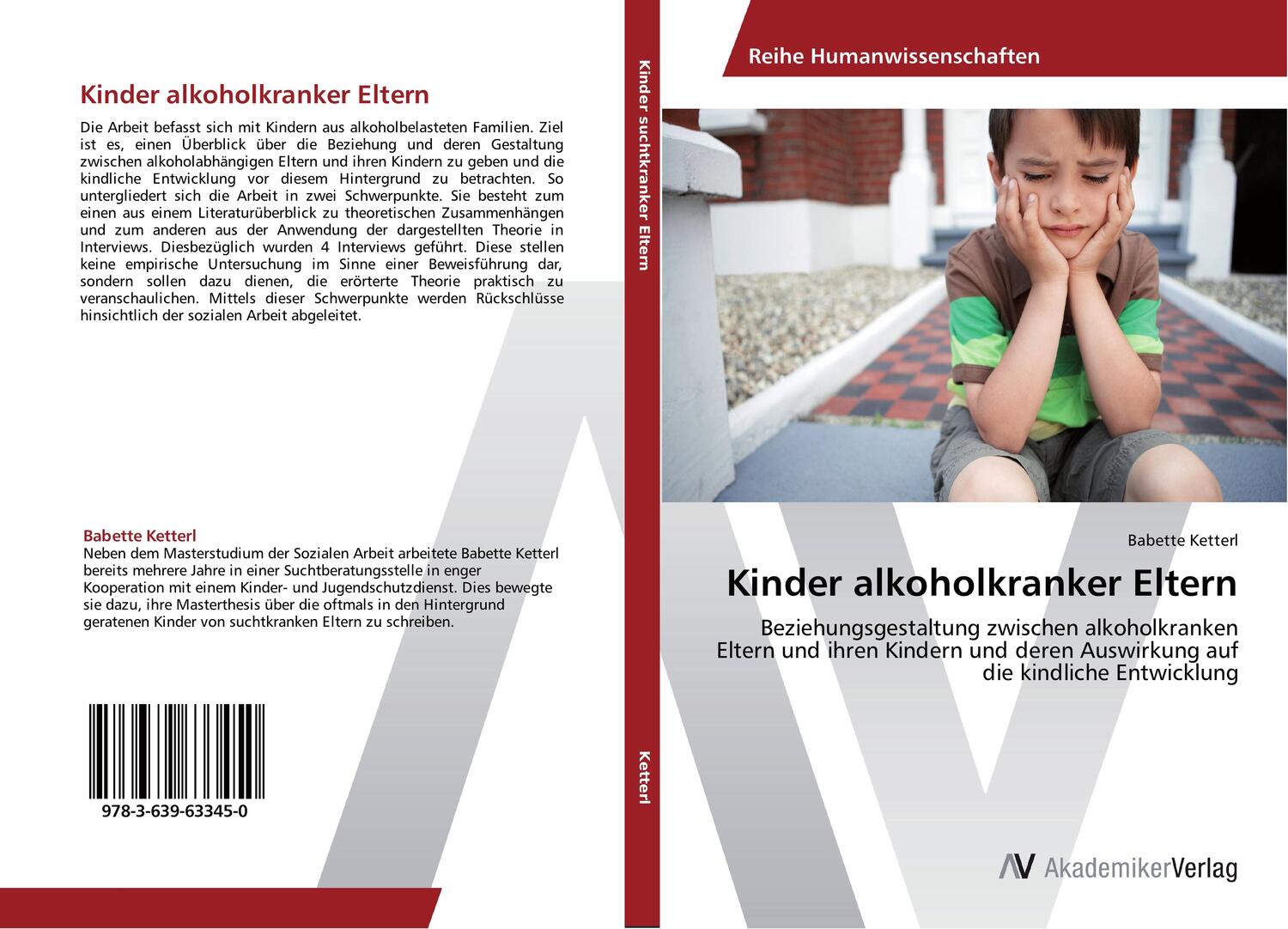 Cover: 9783639633450 | Kinder alkoholkranker Eltern | Babette Ketterl | Taschenbuch | Deutsch