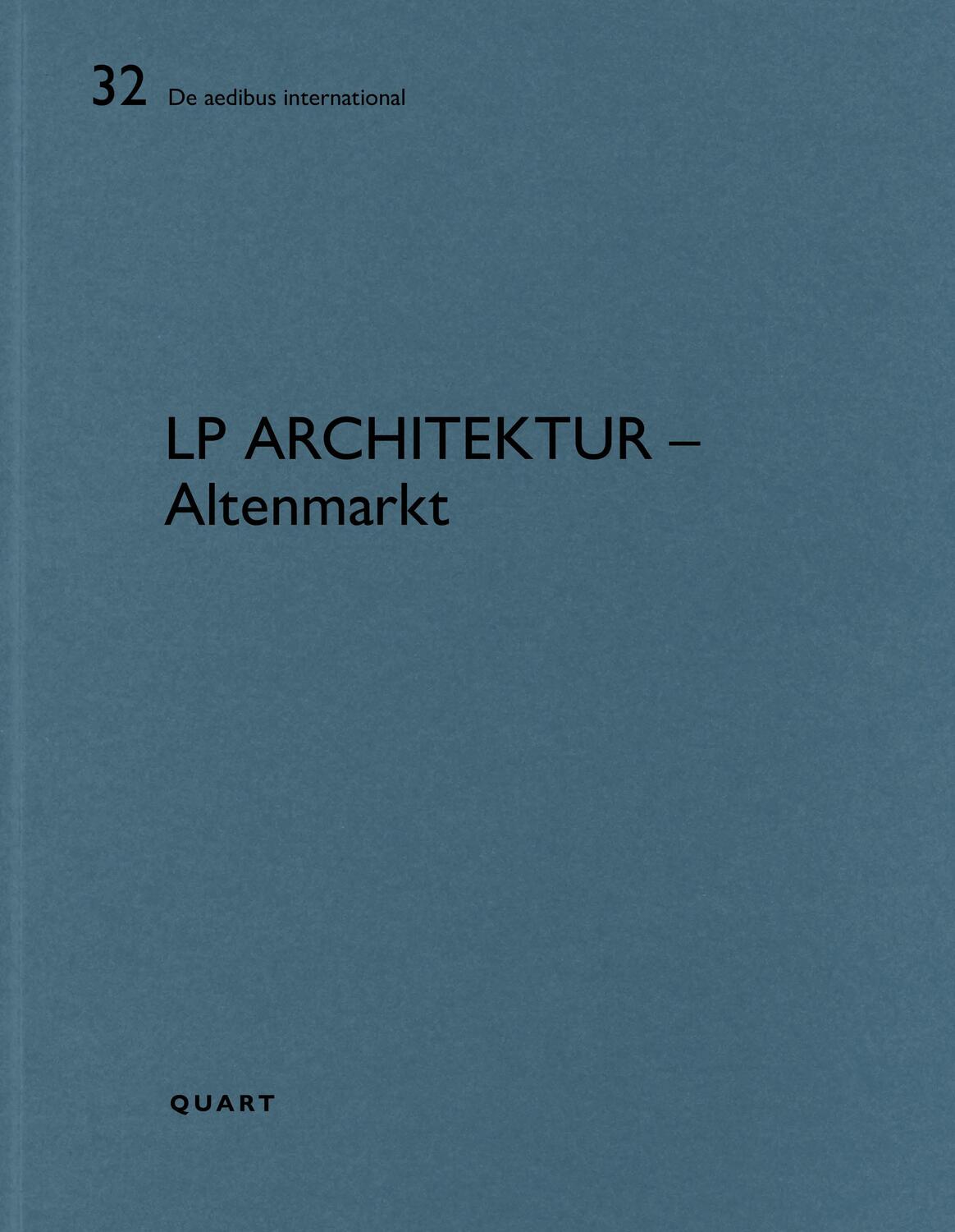 Cover: 9783037613078 | LP architektur - Altenmarkt | Heinz Wirz | Taschenbuch | 80 S. | 2024