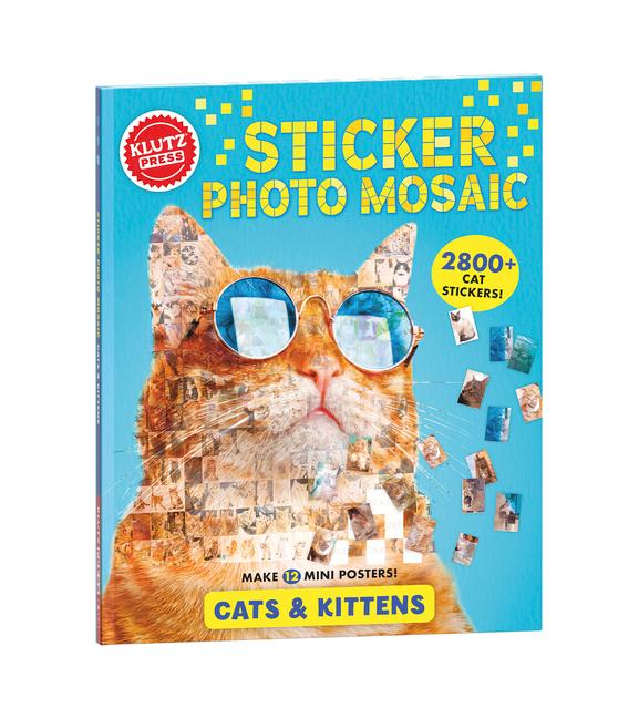 Cover: 9781338792737 | Sticker Photo Mosaic: Cats &amp; Kittens | Editors of Klutz | Taschenbuch