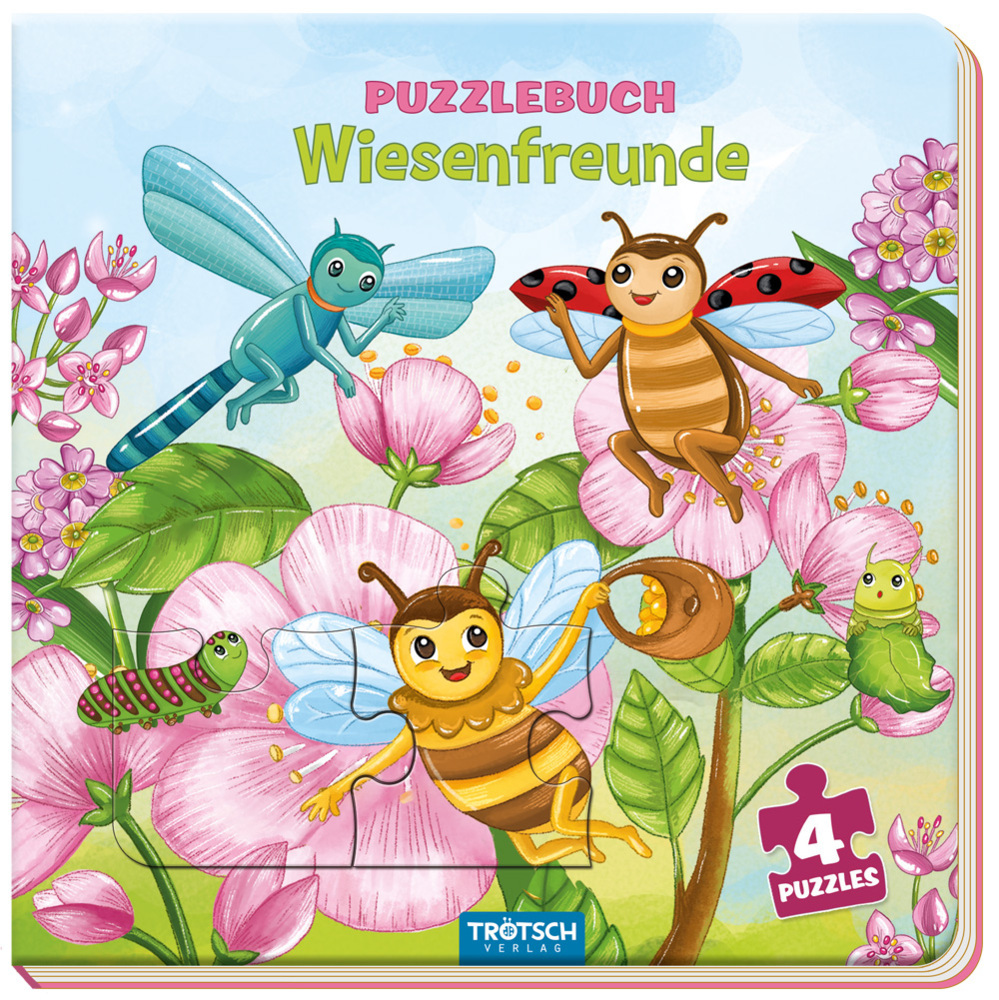 Cover: 9783965526662 | Trötsch Pappenbuch Puzzlebuch Wiesenfreunde | KG | Buch | 10 S. | 2022