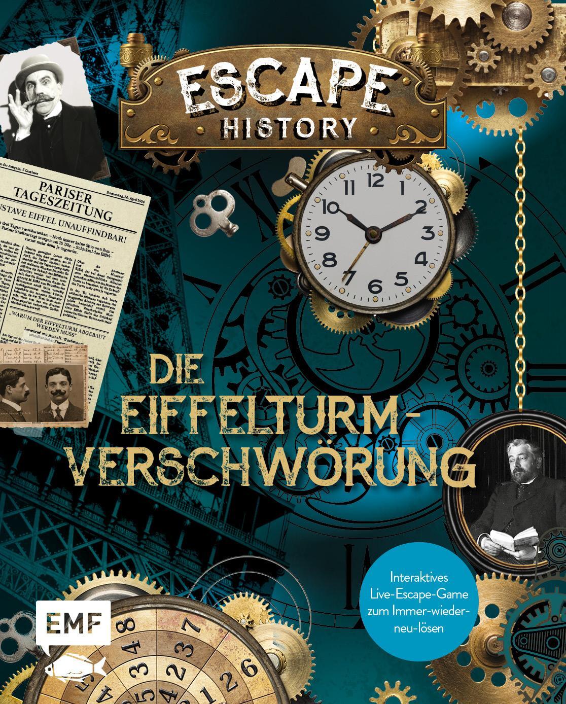Cover: 9783745907766 | Escape History - Die Eiffelturm-Verschwörung: Interaktives...
