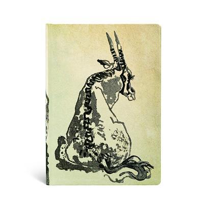 Cover: 9781439731826 | Paperblanks Solitary Oryx Alistair Bell Collection Hardcover MIDI...