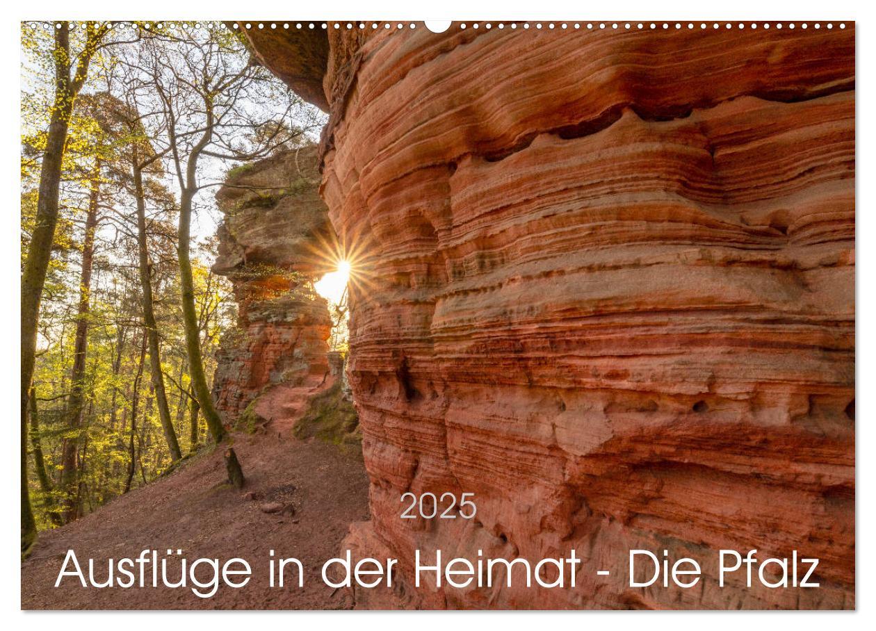 Cover: 9783435110230 | Ausflüge in der Heimat - Die Pfalz (Wandkalender 2025 DIN A2 quer),...