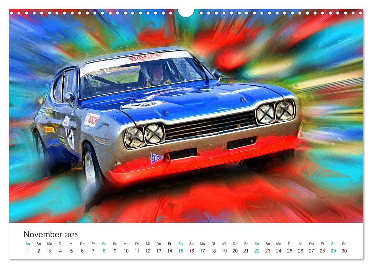 Bild: 9783435044986 | Kultautos - Capri und Escort (Wandkalender 2025 DIN A3 quer),...