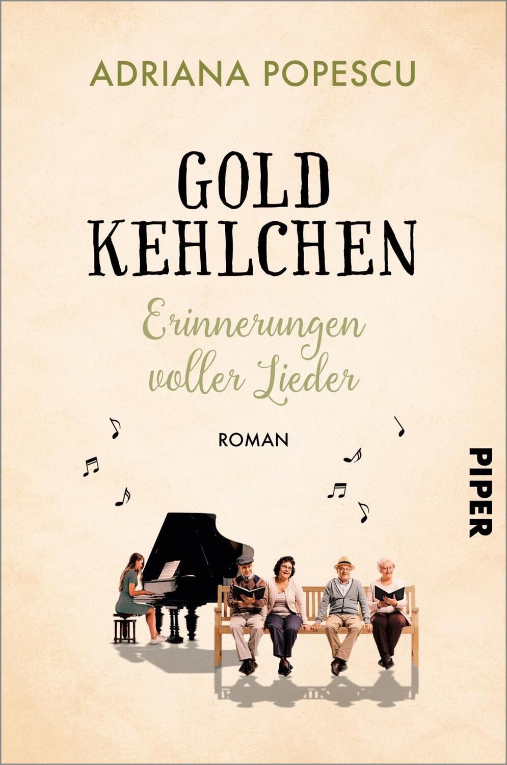 Cover: 9783492063258 | Goldkehlchen - Erinnerungen voller Lieder | Adriana Popescu | Buch