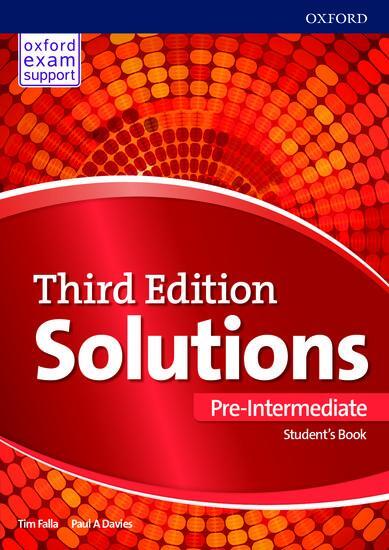 Cover: 9780194510561 | Solutions: Pre-Intermediate: Student's Book | Paul Davies (u. a.)