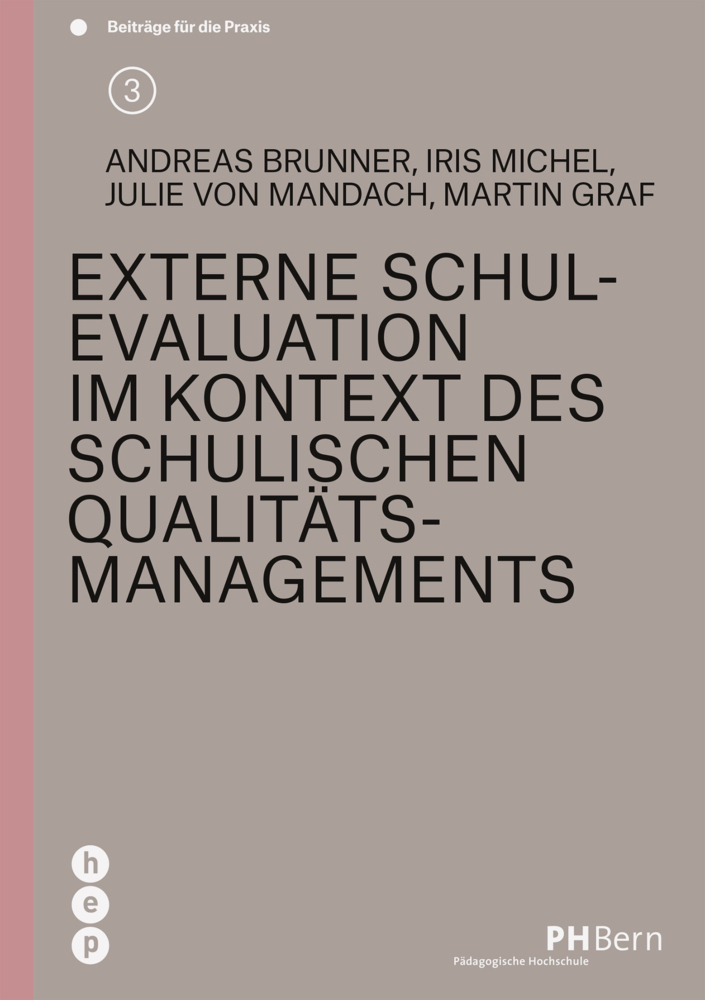 Cover: 9783035502473 | Externe Schulevaluation im Kontext des schulischen...