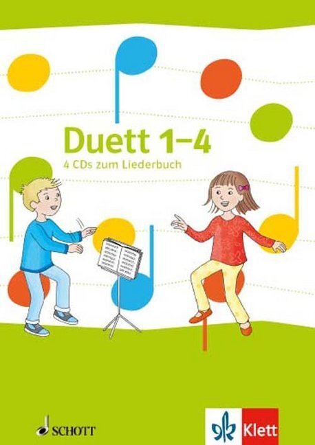 Cover: 9783121729616 | Duett 1-4 | 4 Audio-CDs zum Liederbuch Klasse 1-4 | Audio-CD | Deutsch