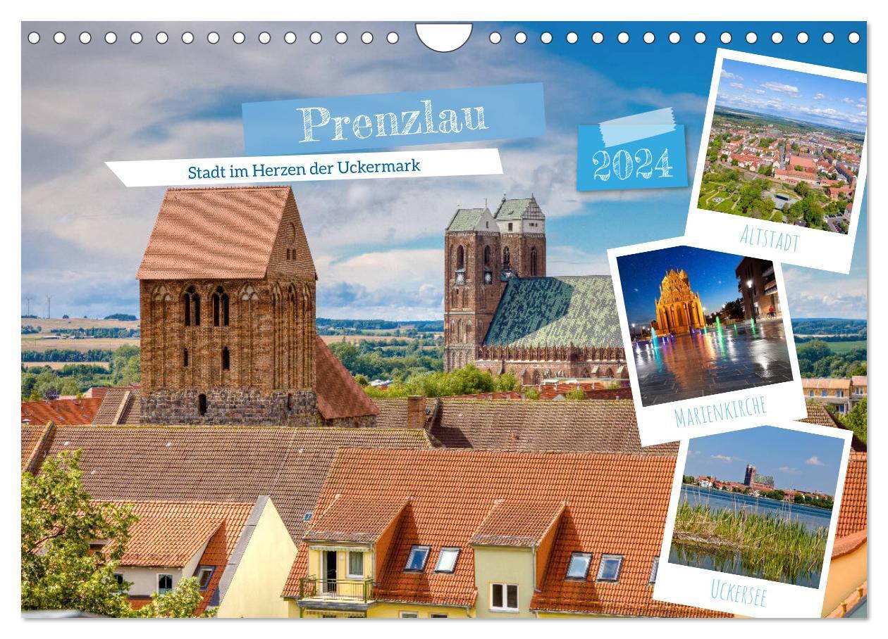 Cover: 9783383393464 | Prenzlau - Stadt im Herzen der Uckermark (Wandkalender 2024 DIN A4...
