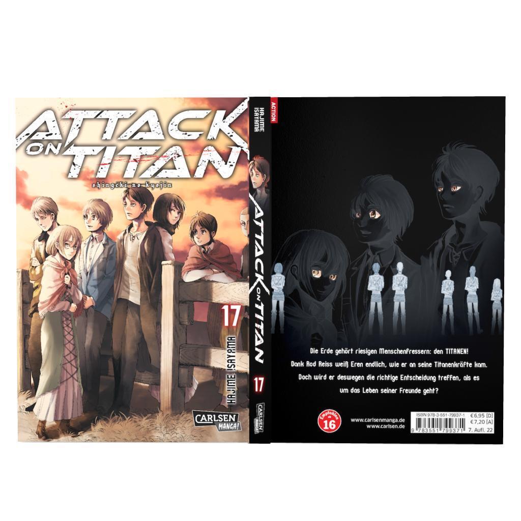 Bild: 9783551799371 | Attack on Titan 17 | Hajime Isayama | Taschenbuch | Attack on Titan