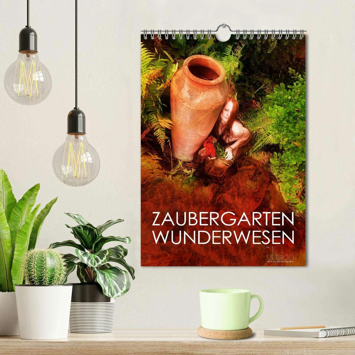 Bild: 9783457066324 | ZAUBERGARTEN WUNDERWESEN (Wandkalender 2025 DIN A4 hoch), CALVENDO...