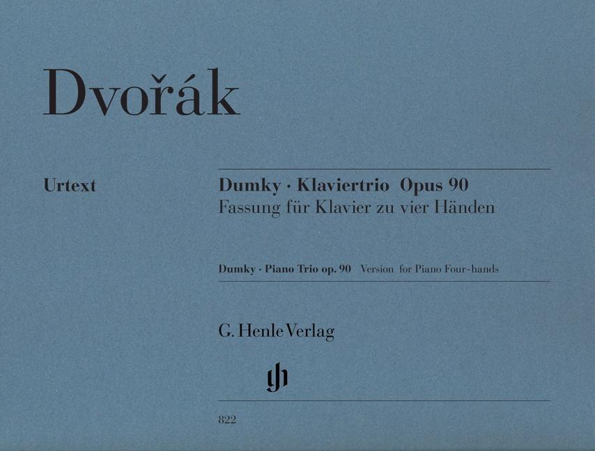 Cover: 9790201808222 | Dumky - Piano Trio Op.90 | Opus 90 | Antonín Dvorák | Taschenbuch