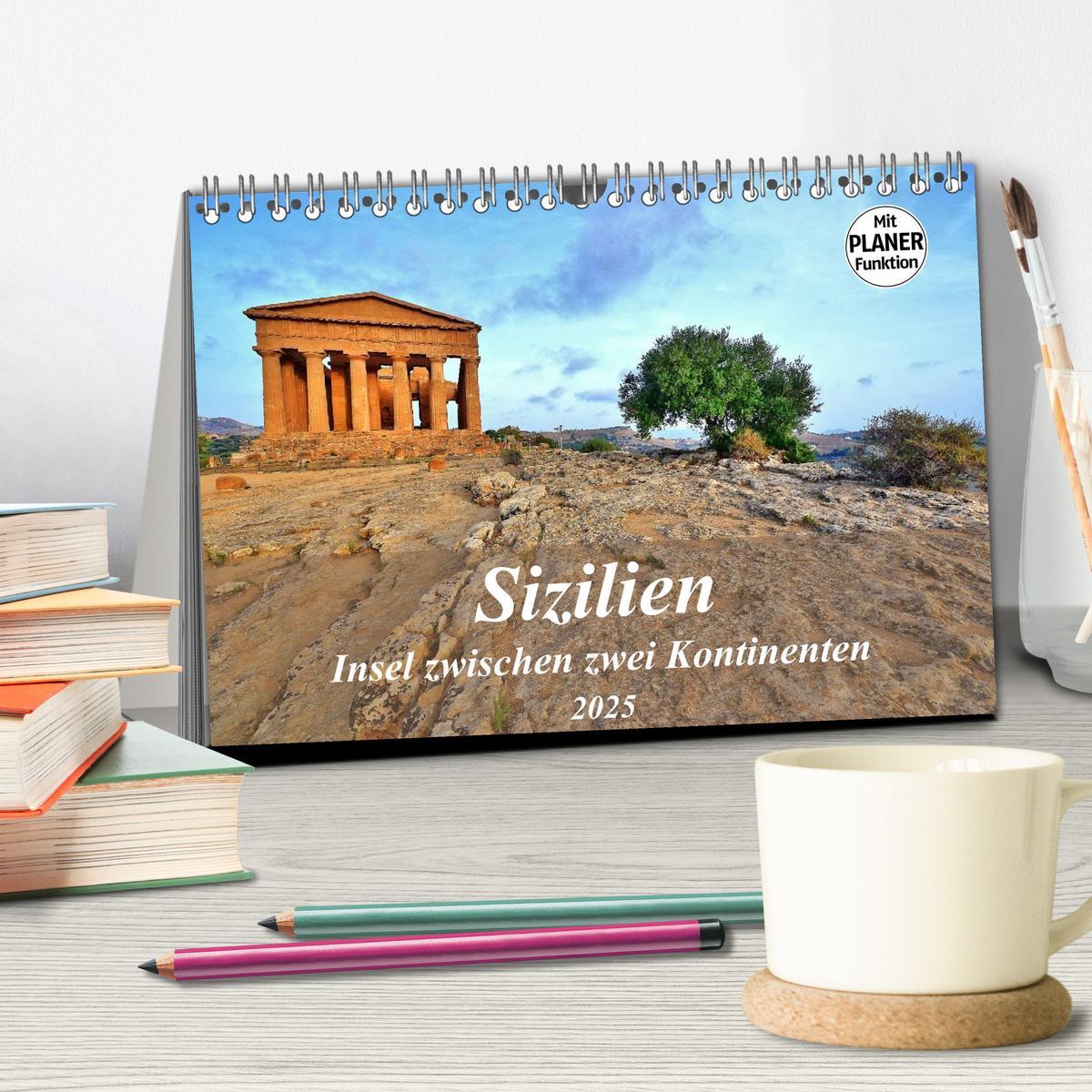 Bild: 9783435551569 | Sizilien - Insel zwischen zwei Kontinenten (Tischkalender 2025 DIN...