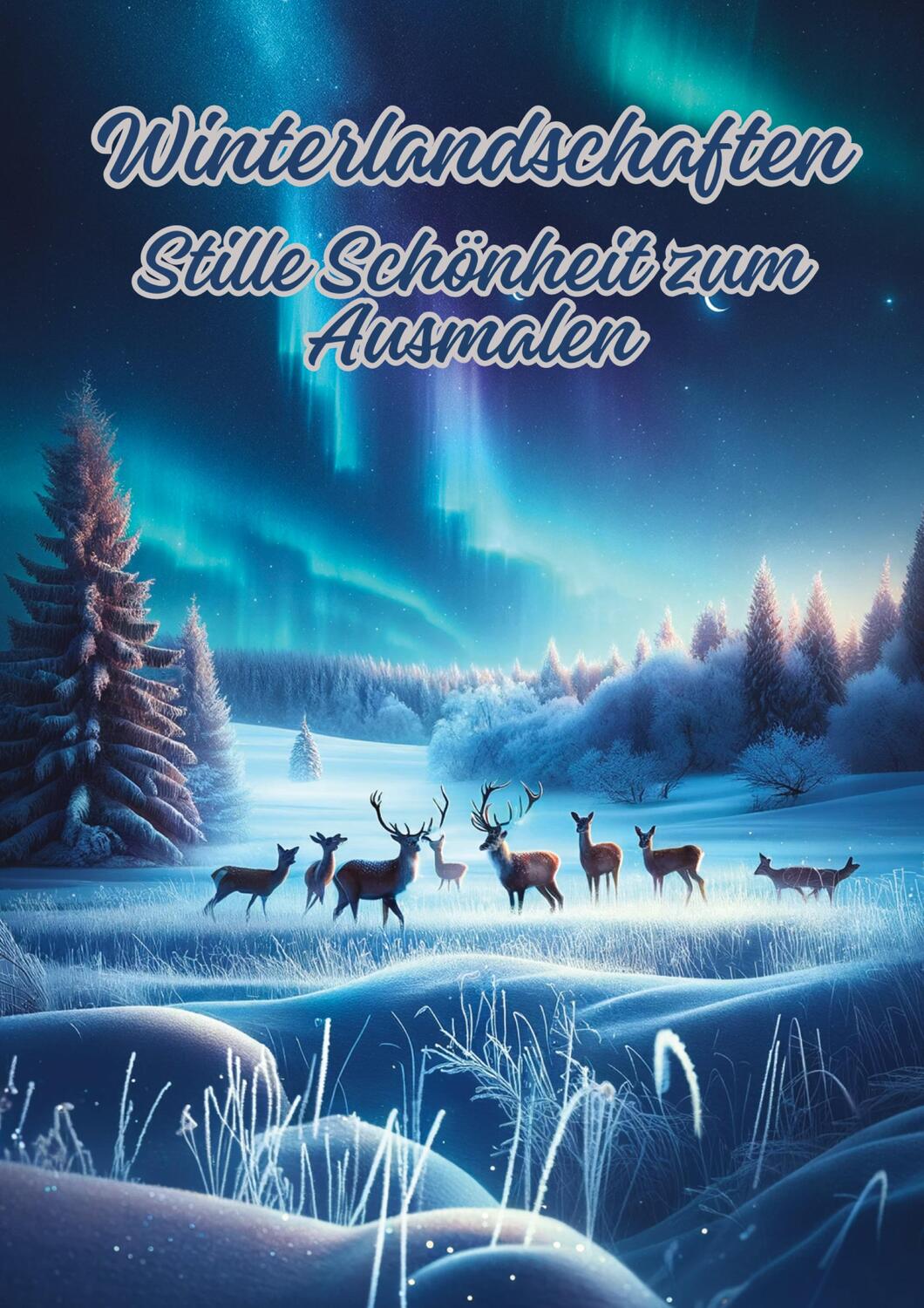 Cover: 9783384111500 | Winterlandschaften | Stille Schönheit zum Ausmalen | Diana Kluge